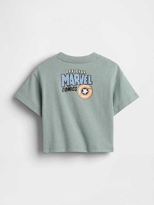 Gap Baby & Toddler Marvel Oversized Graphic T-Shirt — photo 3