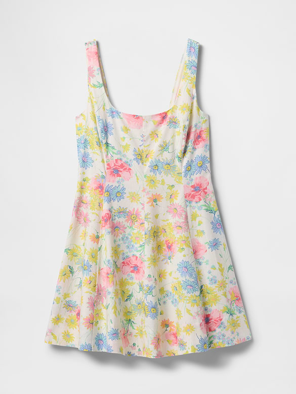 Gap Linen-Blend Mini Dress — photo 8