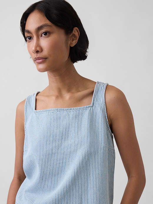 Gap Denim Crop Shell Tank Top — photo 5