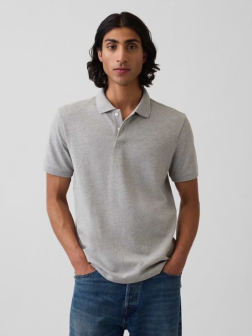Gap Pique Polo Shirt — photo 1