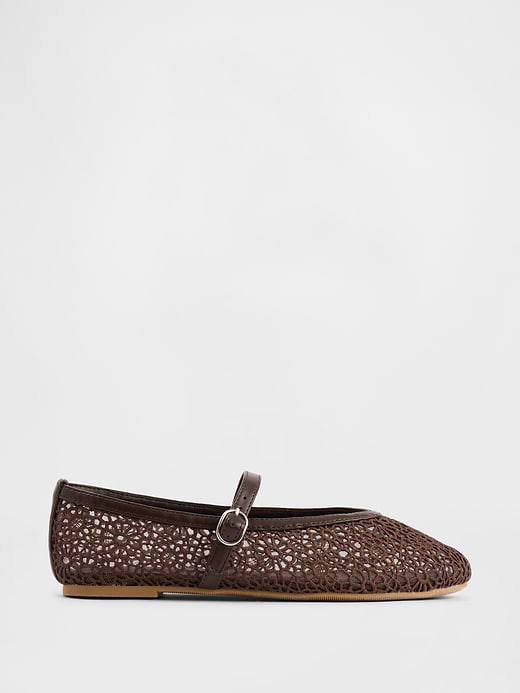 Gap Kids Crochet Mary Jane Flats — photo 1