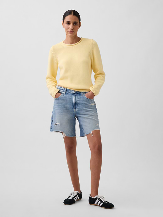 Gap 8" Mid Rise UltraSoft Loose Bermuda Shorts — photo 1