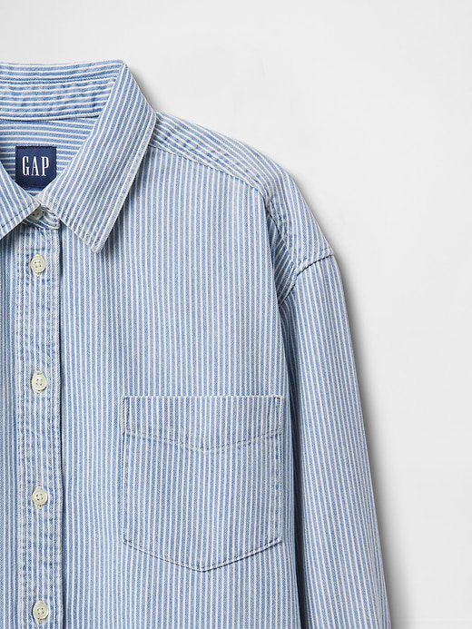 Gap Denim Big Shirt — photo 5