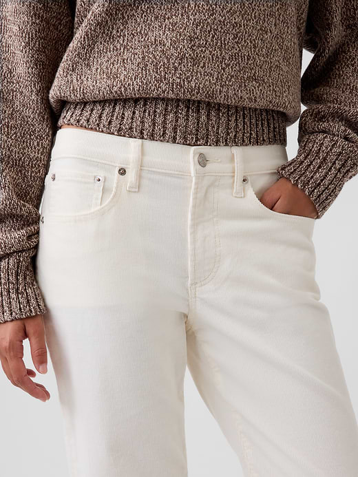 Gap Mid Rise Relaxed Straight Jeans — photo 6