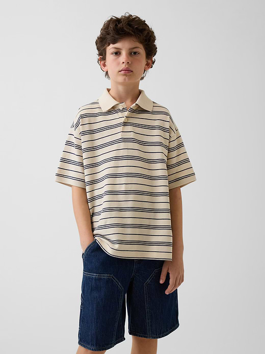 Gap Kids Pique Polo Shirt — photo 1