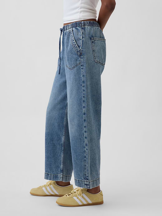 Gap Low Rise '90s Loose Easy Crop Jeans — photo 4