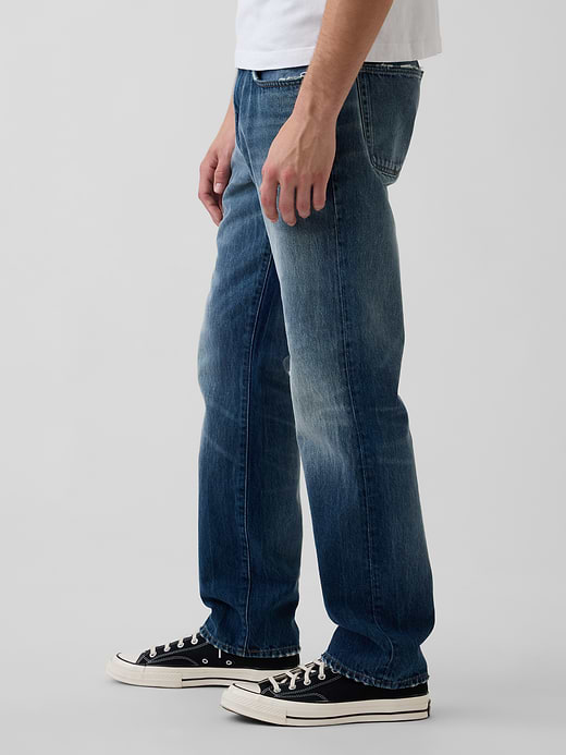 Gap Relaxed Straight Jeans — photo 4