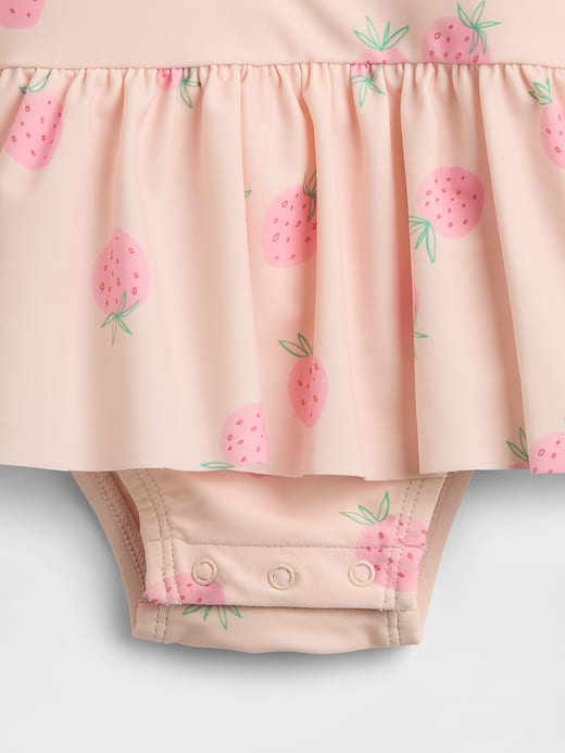 Gap Baby Floral Rash Guard Swim Set — photo 4