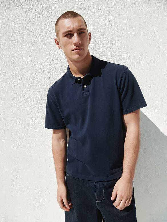 Gap Relaxed Pique Polo — photo 7