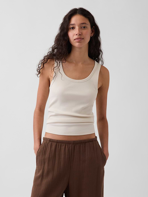 Gap Rib Scoop Tank Top — photo 1