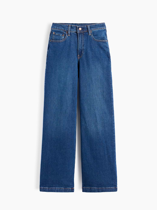 Gap High Rise Stride Wide-Leg Jeans — photo 9