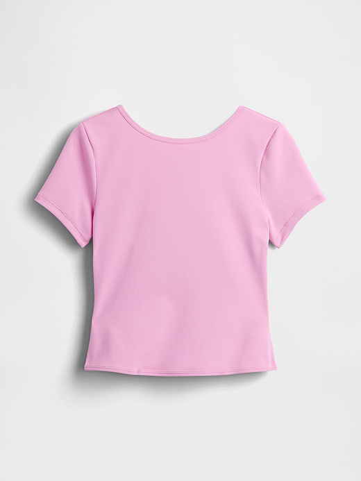 Gap GapFit Smooth Reversible Wrap Crop Top — photo 7