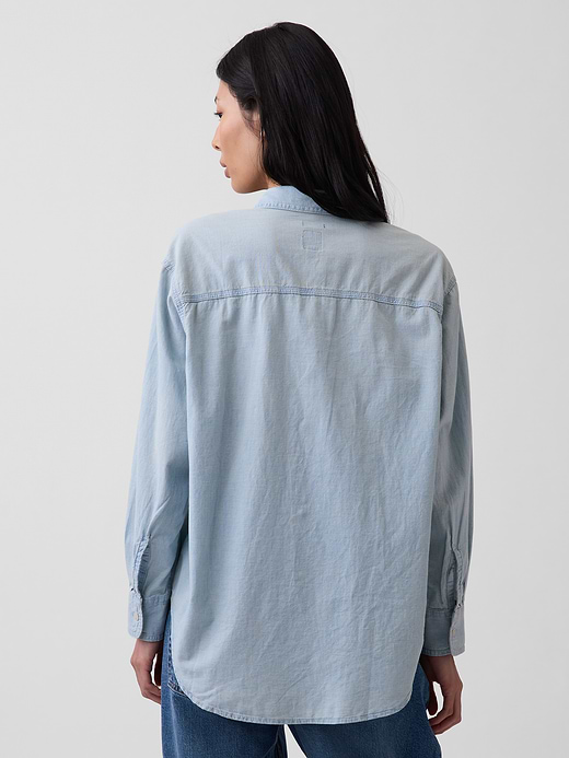 Gap Denim Big Shirt — photo 3