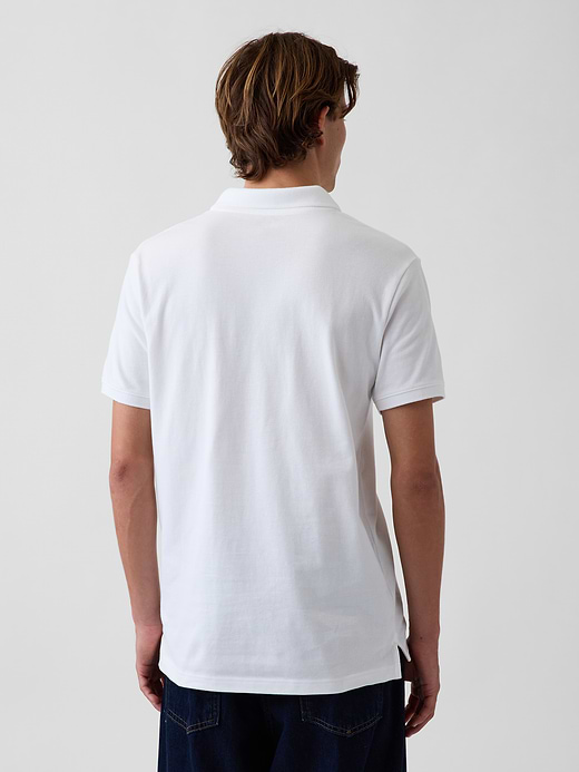 Gap Pique Polo Shirt — photo 3
