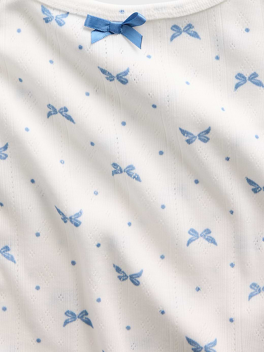 Gap Kids Recycled Pointelle Tank PJ Set — photo 5