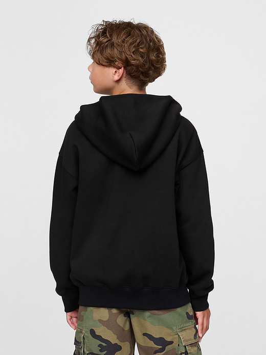 Gap Kids VintageSoft Relaxed Zip Hoodie — photo 4