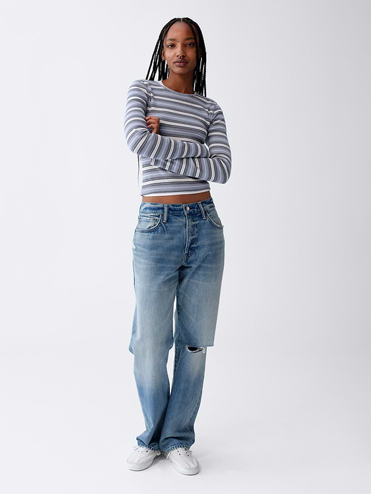 Gap Relaxed Straight Jeans — photo 9