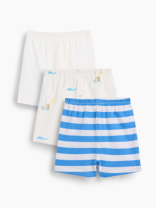 Gap Baby First Favorites Organic Cotton Pull-On Shorts (3-Pack) — photo 3