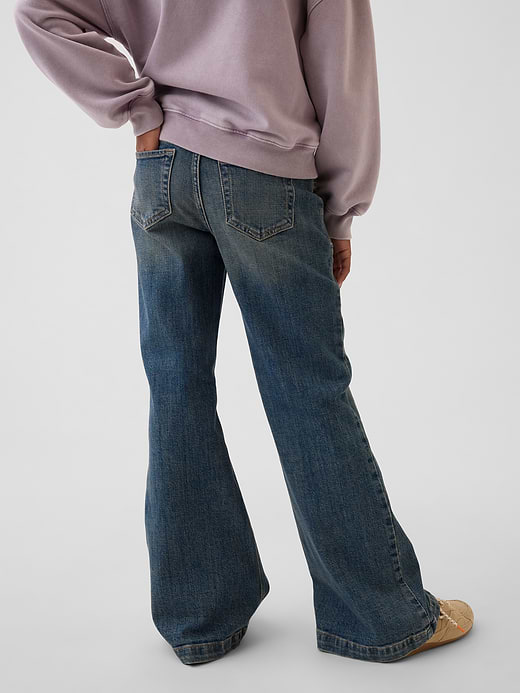 Gap Kids Low Rise Relaxed Flare Jeans — photo 5