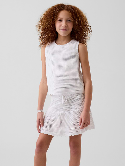 Gap Kids 100% Cotton  Crochet Tank Top — photo 5