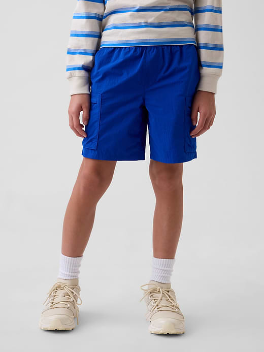 Gap Kids Relaxed Quick-Dry Cargo Shorts — photo 5