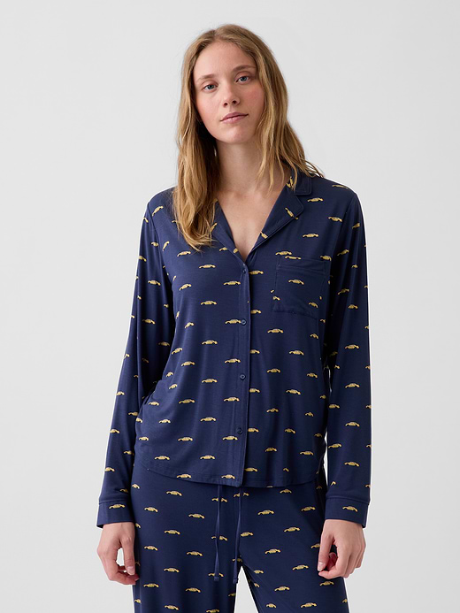 Gap SoftMade Modal PJ Top — photo 1