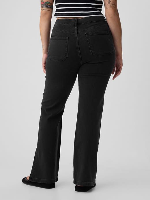 Gap High Rise '70s Flare Jeans — photo 7