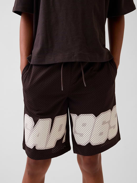 Gap Kids 8" Mesh Active Shorts — photo 6