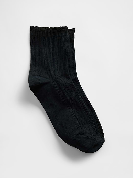 Gap Pointelle Half Crew Socks — photo 1