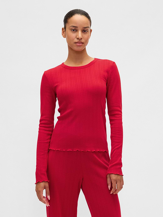 Gap Pointelle PJ Top — photo 1