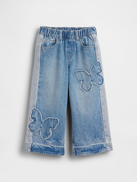 Gap Baby & Toddler Pull-On Baggy Wide-Leg Jeans — photo 3