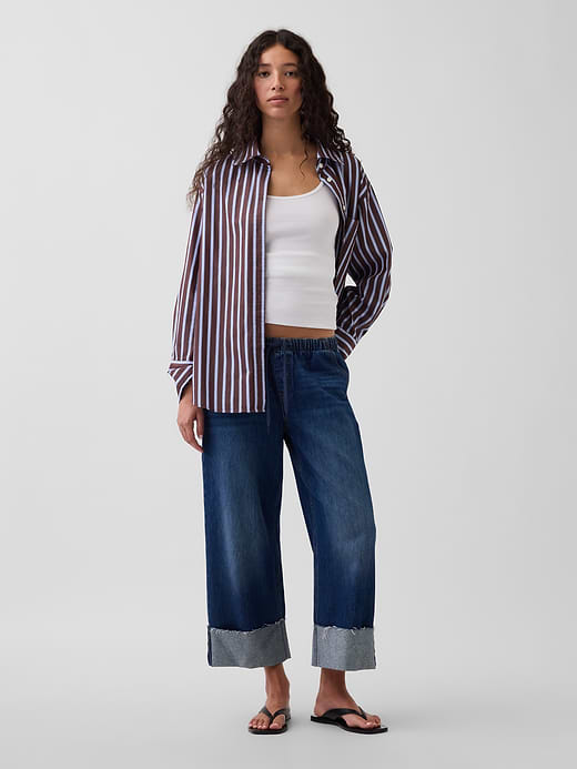 Gap Low Rise '90s Loose Easy Crop Jeans — photo 1