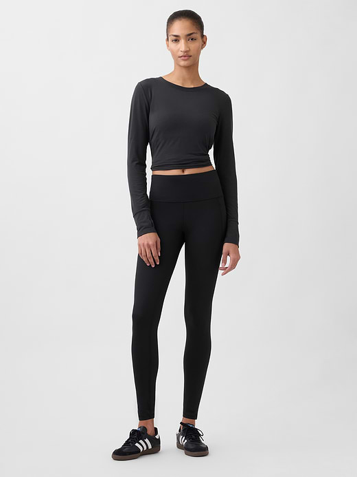 Gap GapFit High Rise Power Full Length Stripe Leggings — photo 1