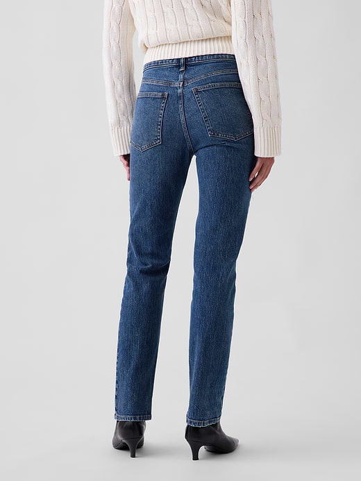 Gap High Rise ’90s Slim Straight Jeans — photo 5