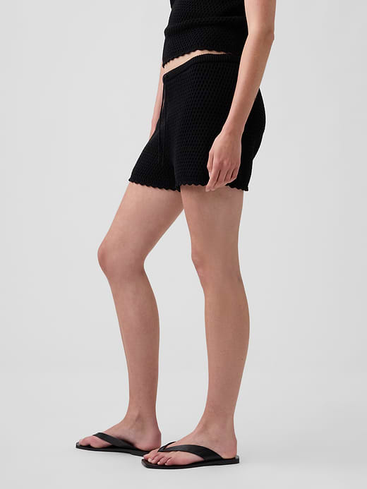 Gap 100% Cotton Crochet Easy Shorts — photo 4