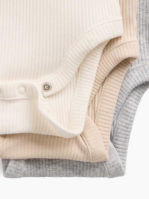 Gap Baby First Favorites TinyRib Bodysuit (3-Pack) — photo 5