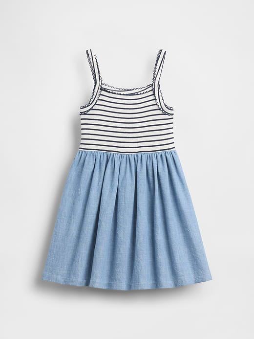 Gap Baby & Toddler Mixed Media Apron Dress — photo 4