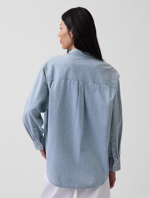 Gap Denim Big Shirt — photo 3