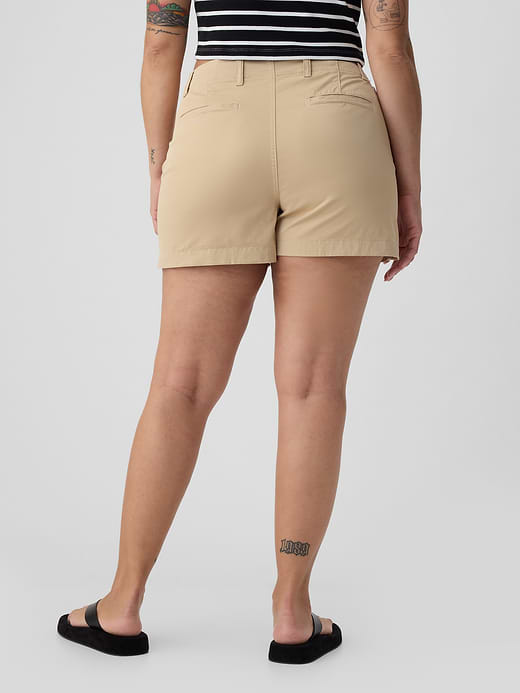 Gap 4" Downtown Khaki Shorts — photo 7