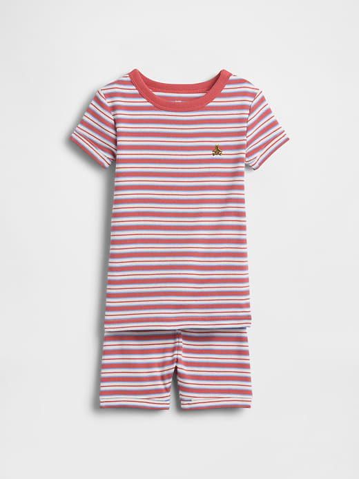 Gap Baby & Toddler Organic Brushed Cotton Stripe PJ Short Set — photo 4