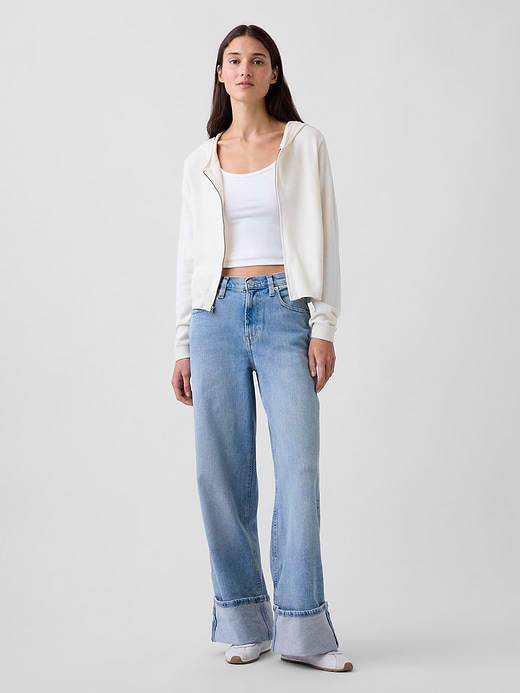 Gap High Rise Stride Wide-Leg Jeans — photo 1