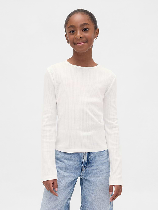 Gap Kids Rib T-Shirt — photo 1
