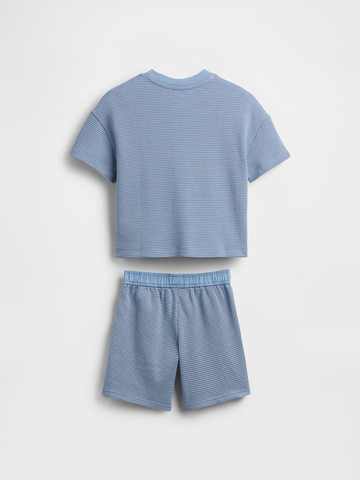 Gap Baby & Toddler Textured Stripe Outfit Set — photo 3