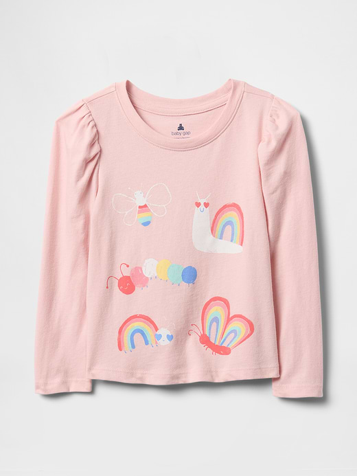 Gap Baby & Toddler Mix & Match Puff-Sleeve T-Shirt — photo 1