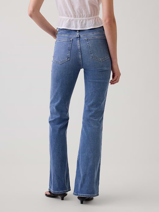 Gap High Rise '70s Flare Jeans — photo 5