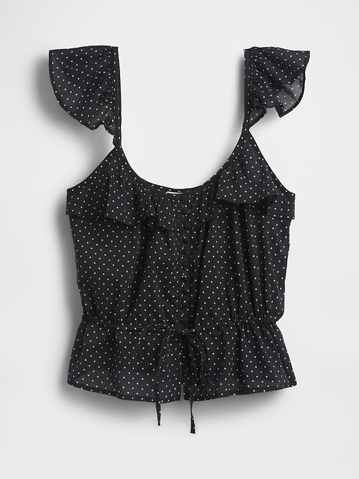 Gap Flutter-Sleeve Tie-Waist Top — photo 6