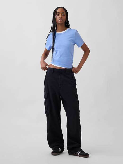 Gap Organic Cotton VintageSoft T-Shirt — photo 3