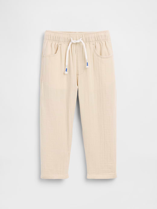 Gap Baby & Toddler Cotton Gauze Pull-On Barrel Pants — photo 4