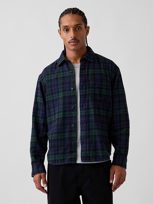Gap Relaxed Flannel Shirt — photo 1