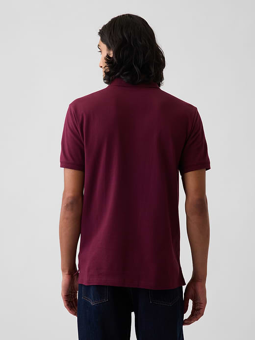 Gap Pique Polo Shirt — photo 4